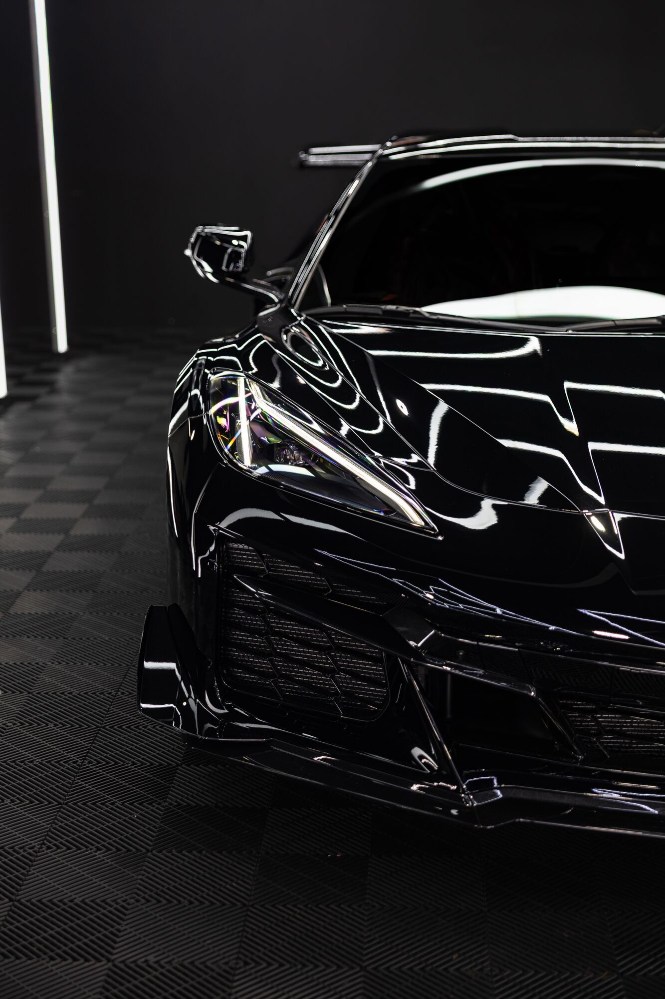 Black Corvette Z06