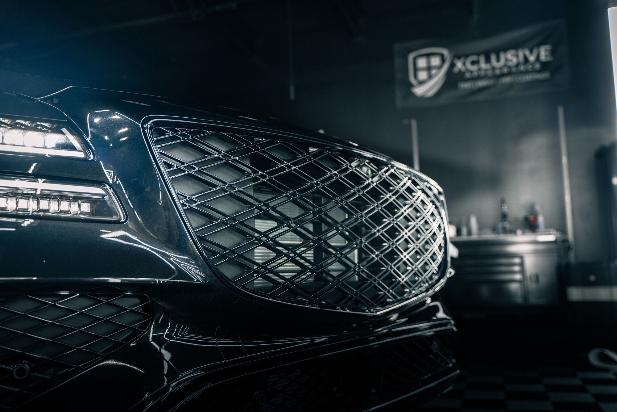 Genesis GV80 grille in the Xclusive Appearance studio